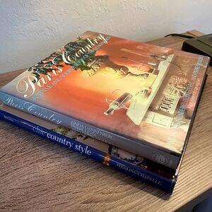 2 coffee table books